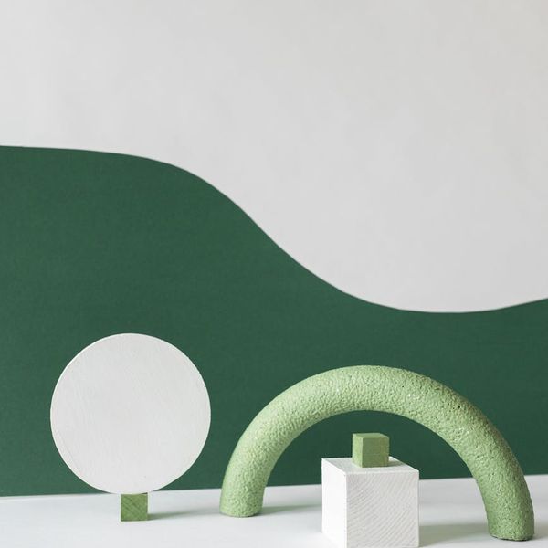 Abstract geometric composition representing visual balance and harmony